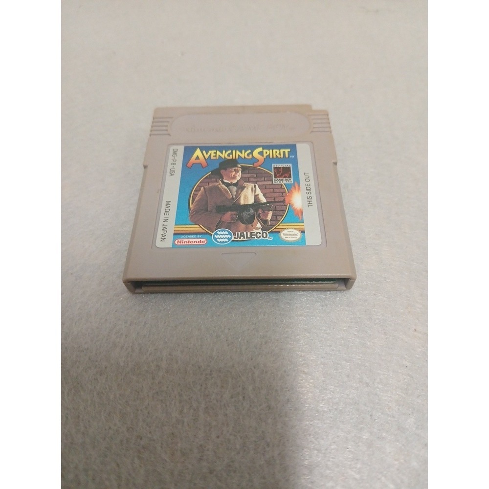 Avenging Spirit Nintendo Gameboy Original DMG - Cleaned, Authentic, Tested Works